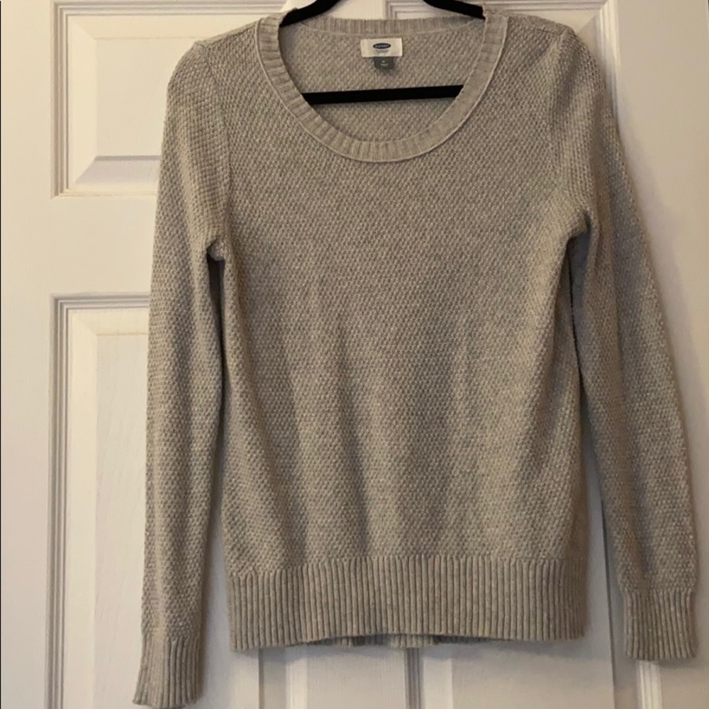 Old navy grey long sleeve sweater